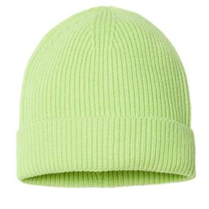 Sustainable Fine Rib Cuffed Beanie