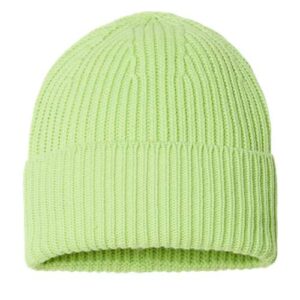 Sustainable Chunky Rib Cuffed Beanie