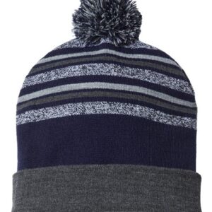 USA-Made Striped Beanie