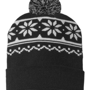 USA-Made Snowflake Beanie
