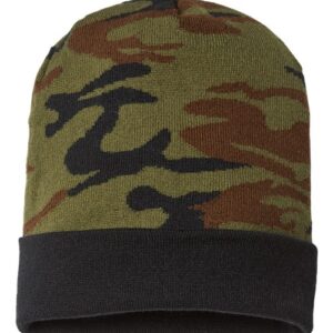 USA-Made Camo Cuffed Beanie